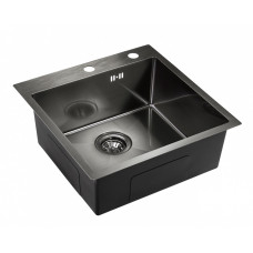 KITCHEN SYSTEMS Steel Bowl OM500500 Gloss Black